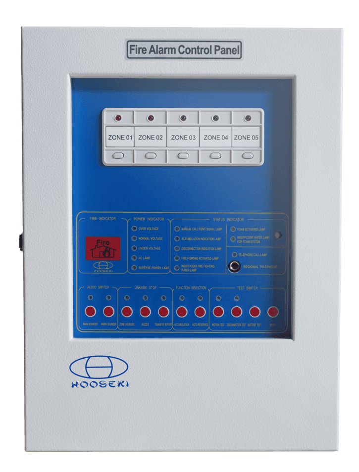 Fire Alarm Control Panel 5 Zone (HS-5L)