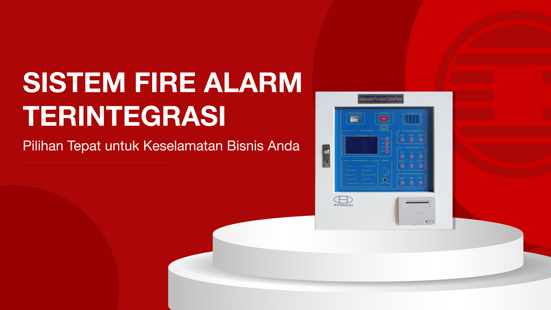 Sistem Fire Alarm Terintegrasi